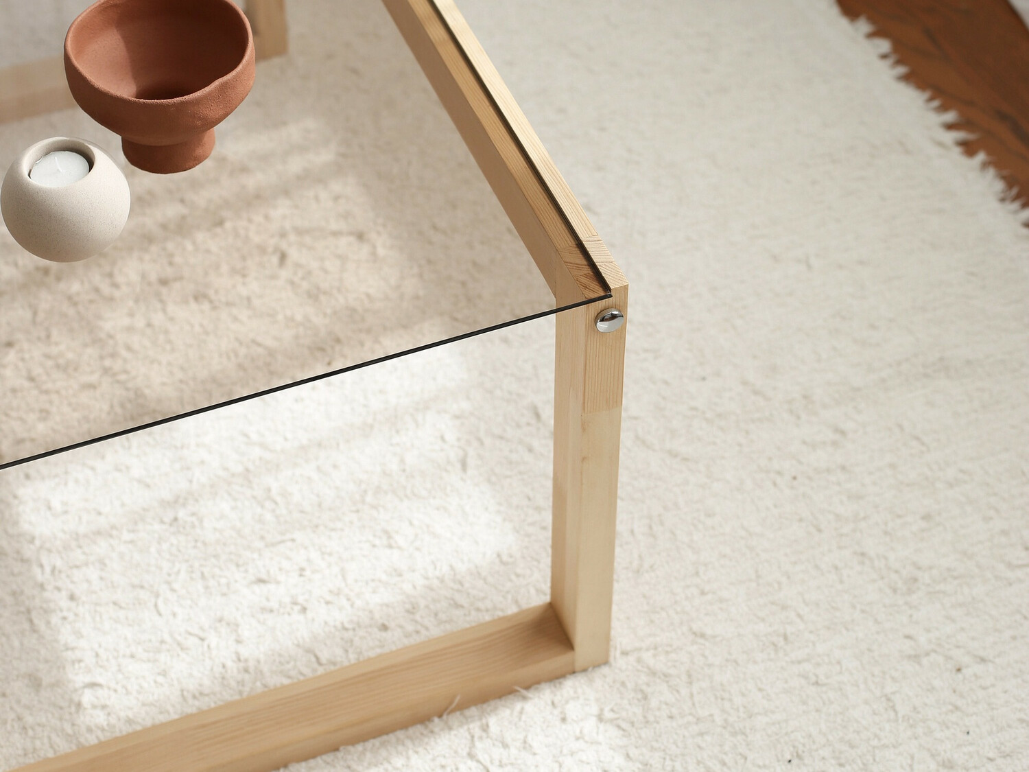 Klubska mizica Kailua 1179 (Svetlo rjava)