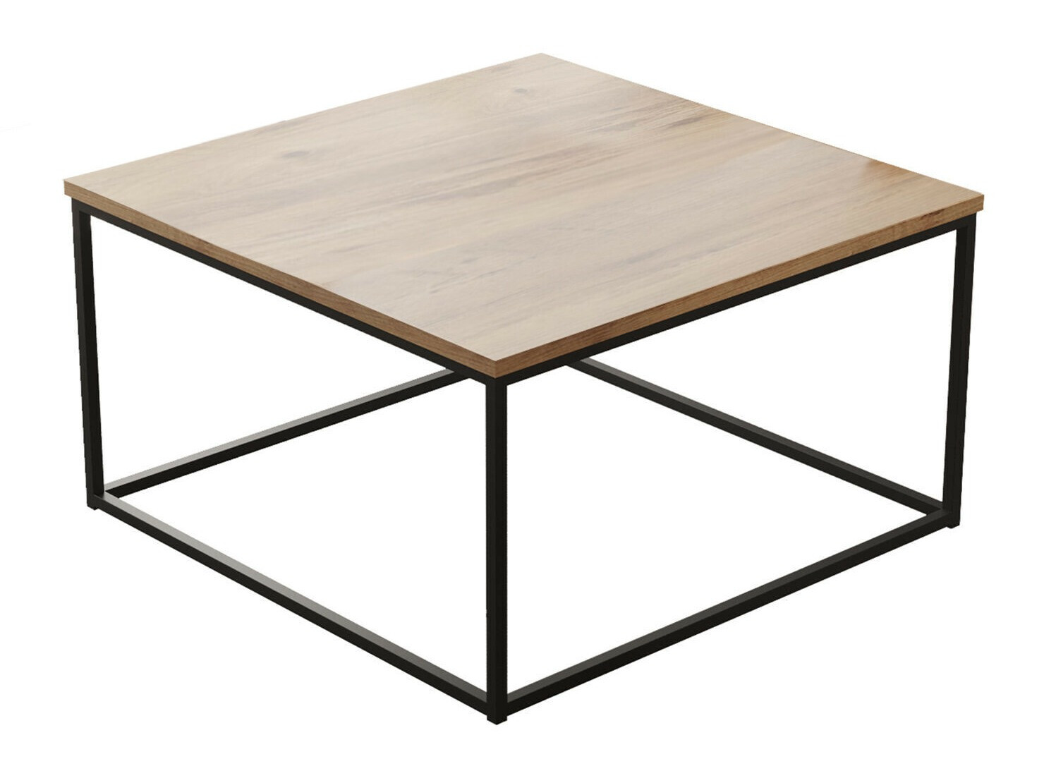 Klubska mizica Kailua 2087 (Črna + Bor)