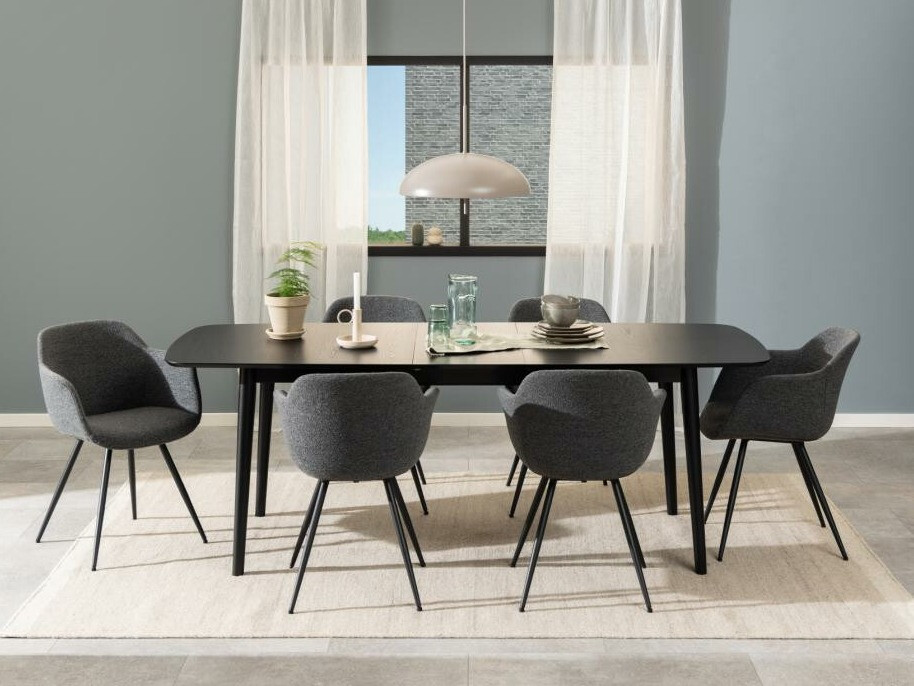 Miza Norsica 610 (Črna)