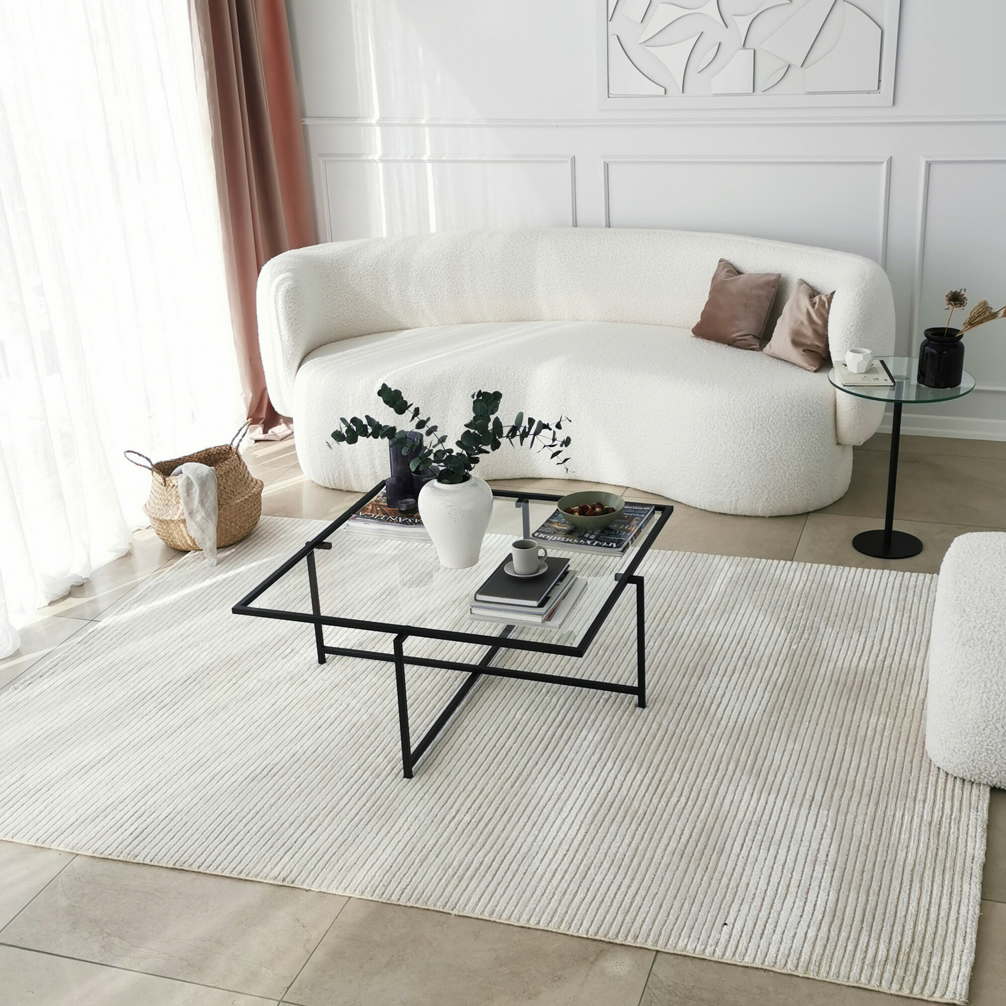 Klubska mizica Kailua 1287 (Črna)