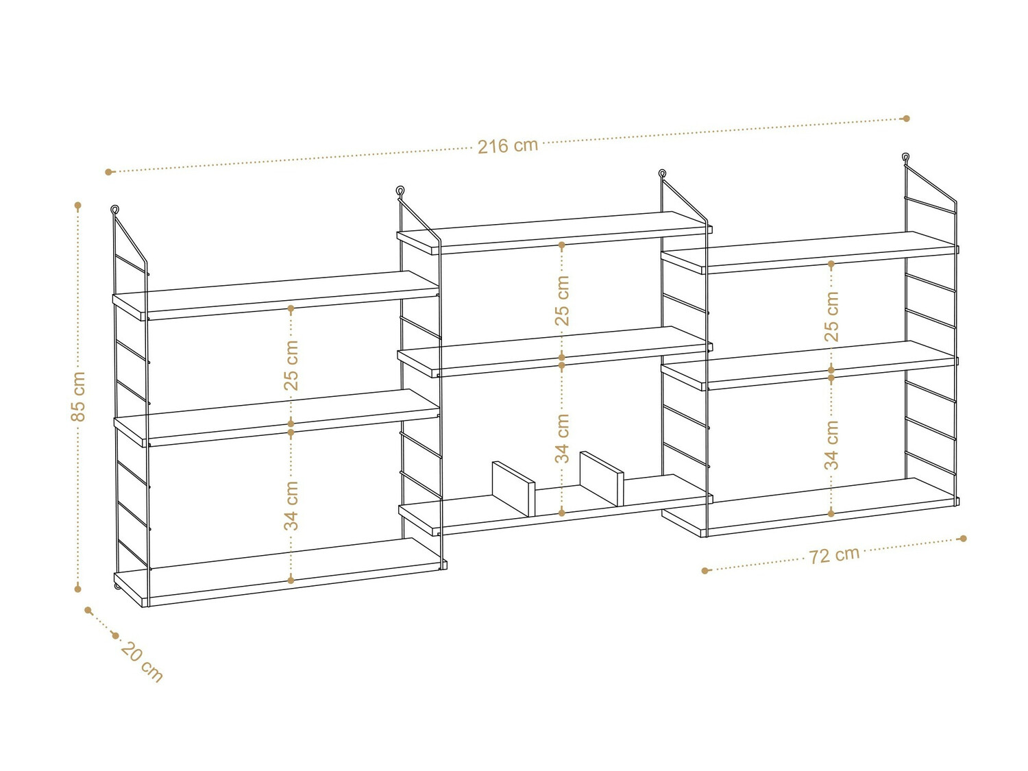 Stenska polica Kailua 1317