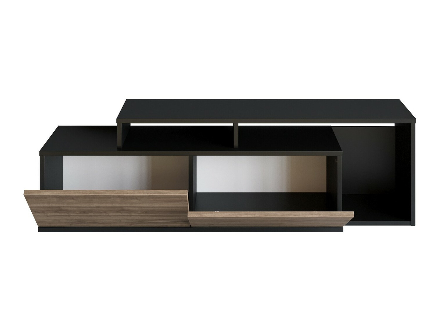 TV-omarica Kailua 1319 (Črna + Oreh)