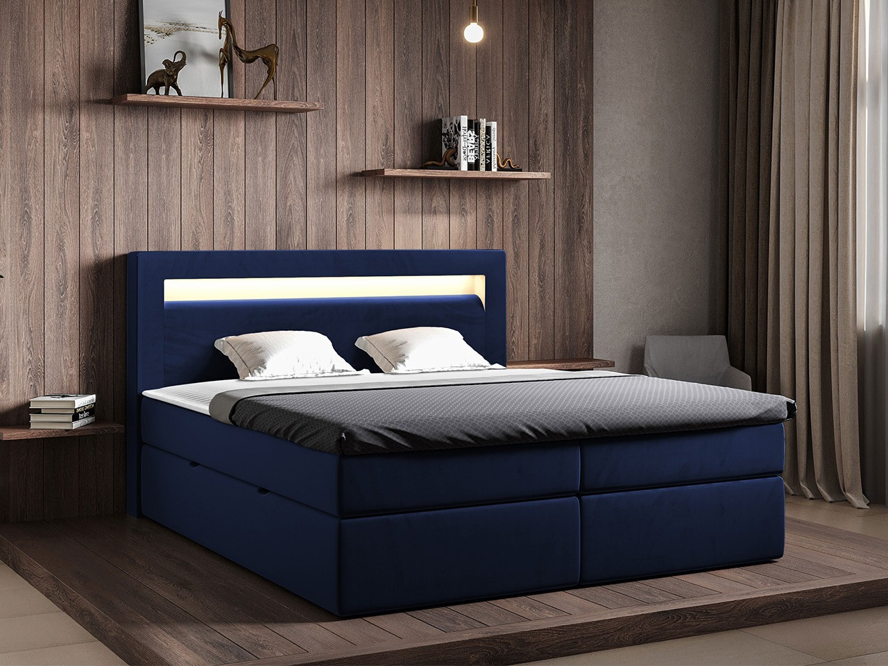 Boxspring postelja ComfiDream 181 (Fresh 11)
