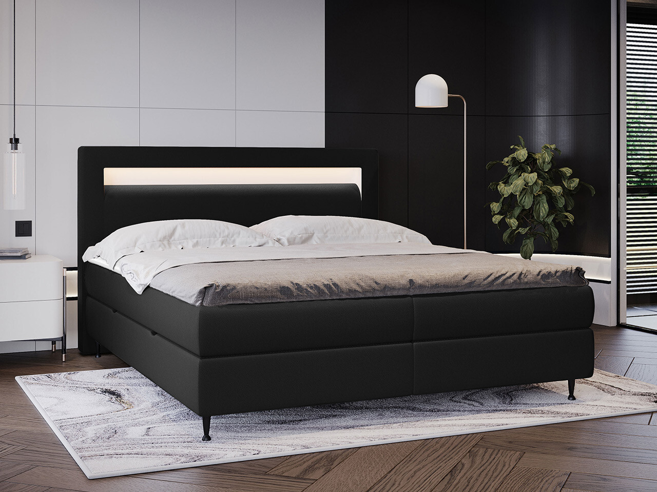 Boxspring postelja ComfiDream 182 (Soft 011)
