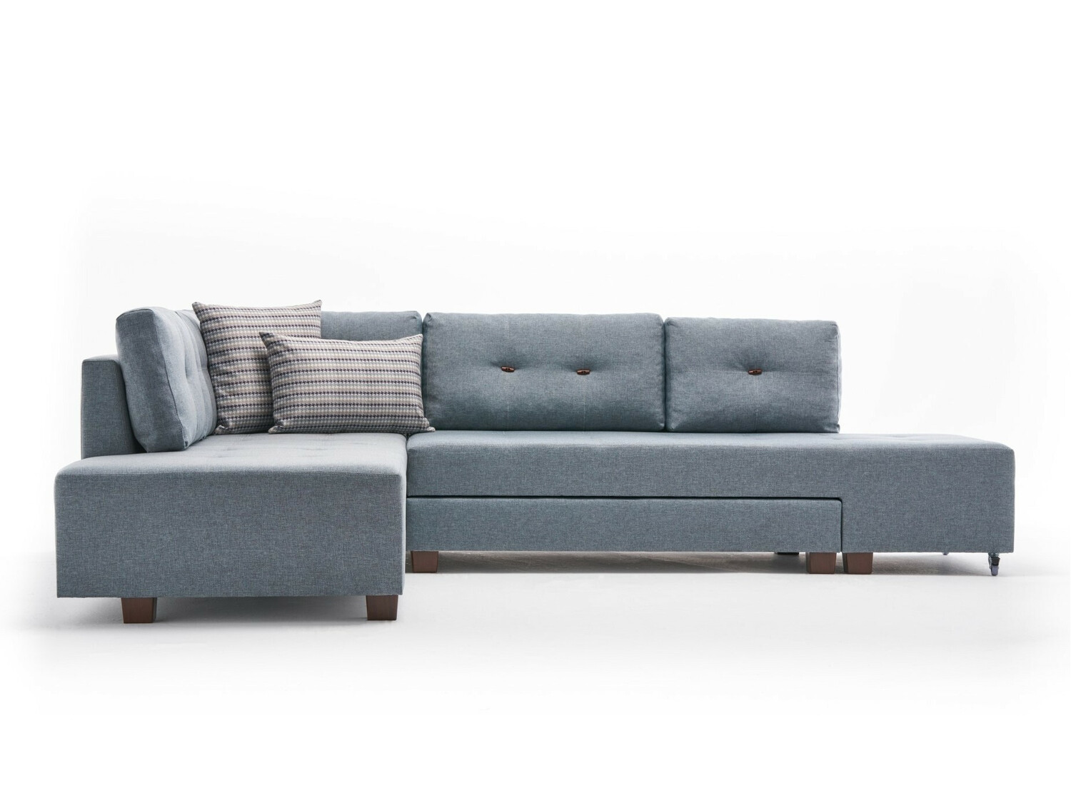 Kotna garnitura Altadena 296 (Svetlo modra)