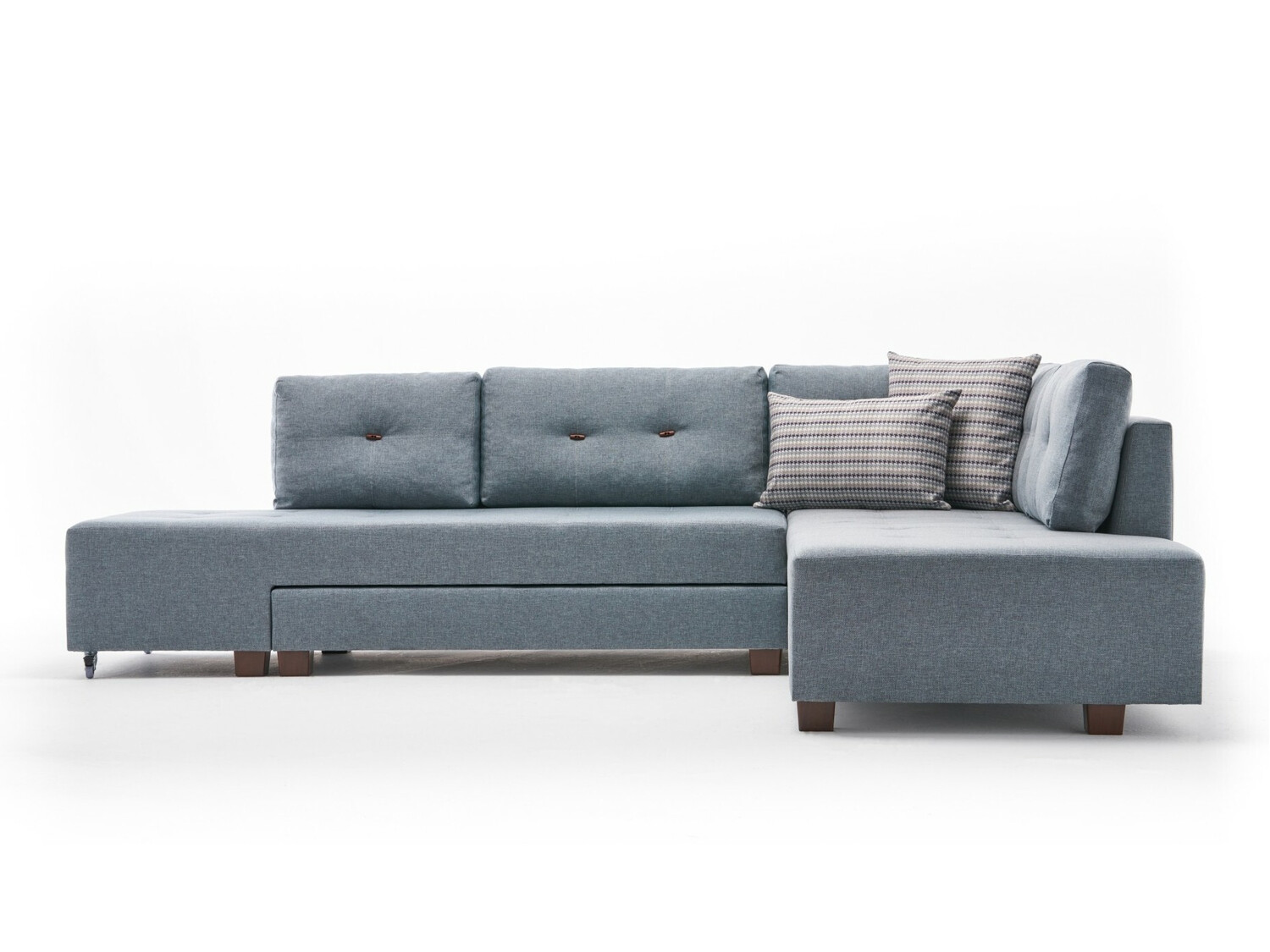 Kotna garnitura Altadena 296 (Svetlo modra)