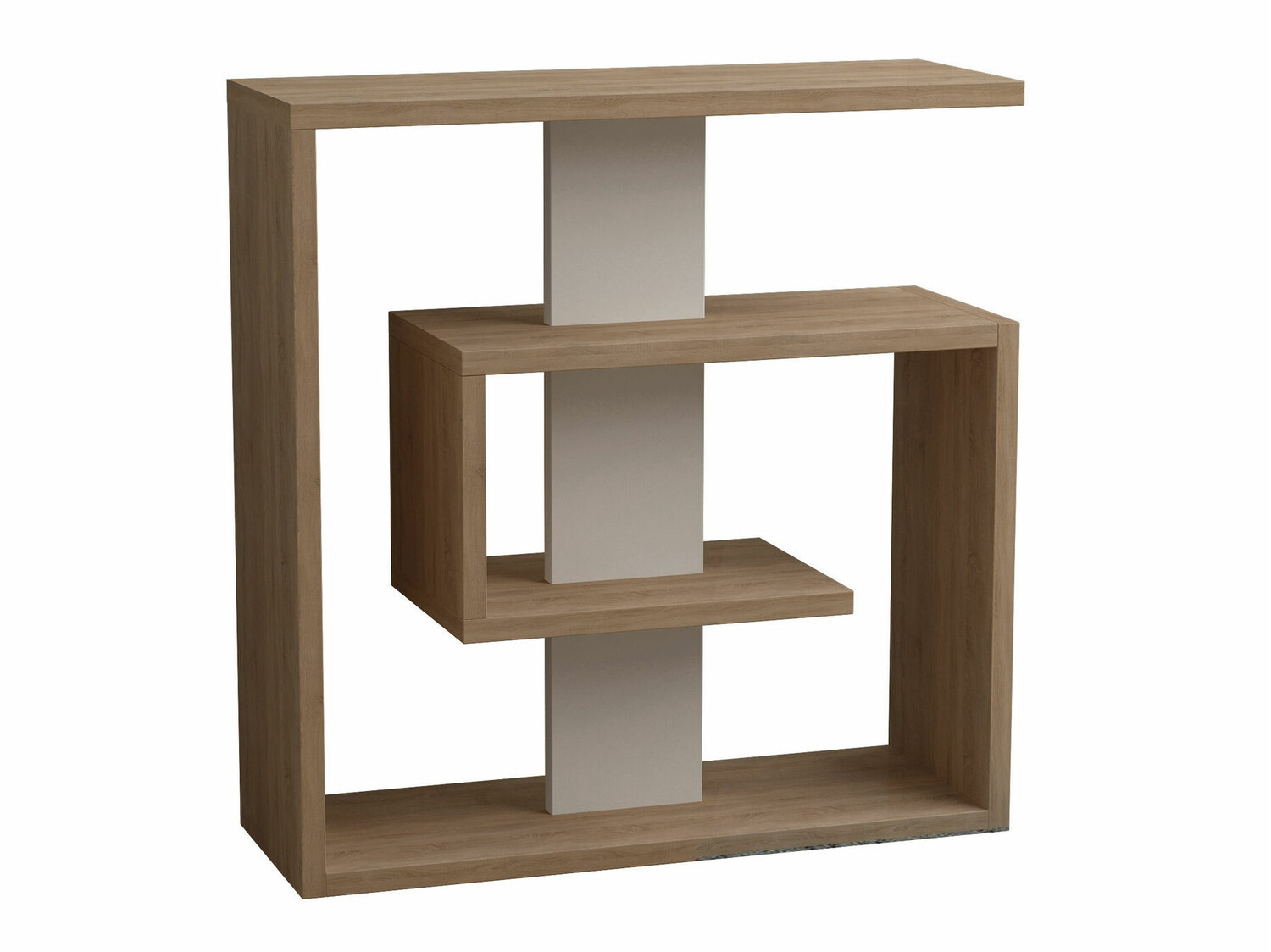 Stranska mizica Kailua 1351 (Krema + Sonoma hrast)