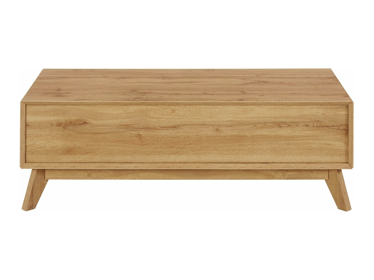 Klubska mizica Dorvou 103 (Bela + Hrast)