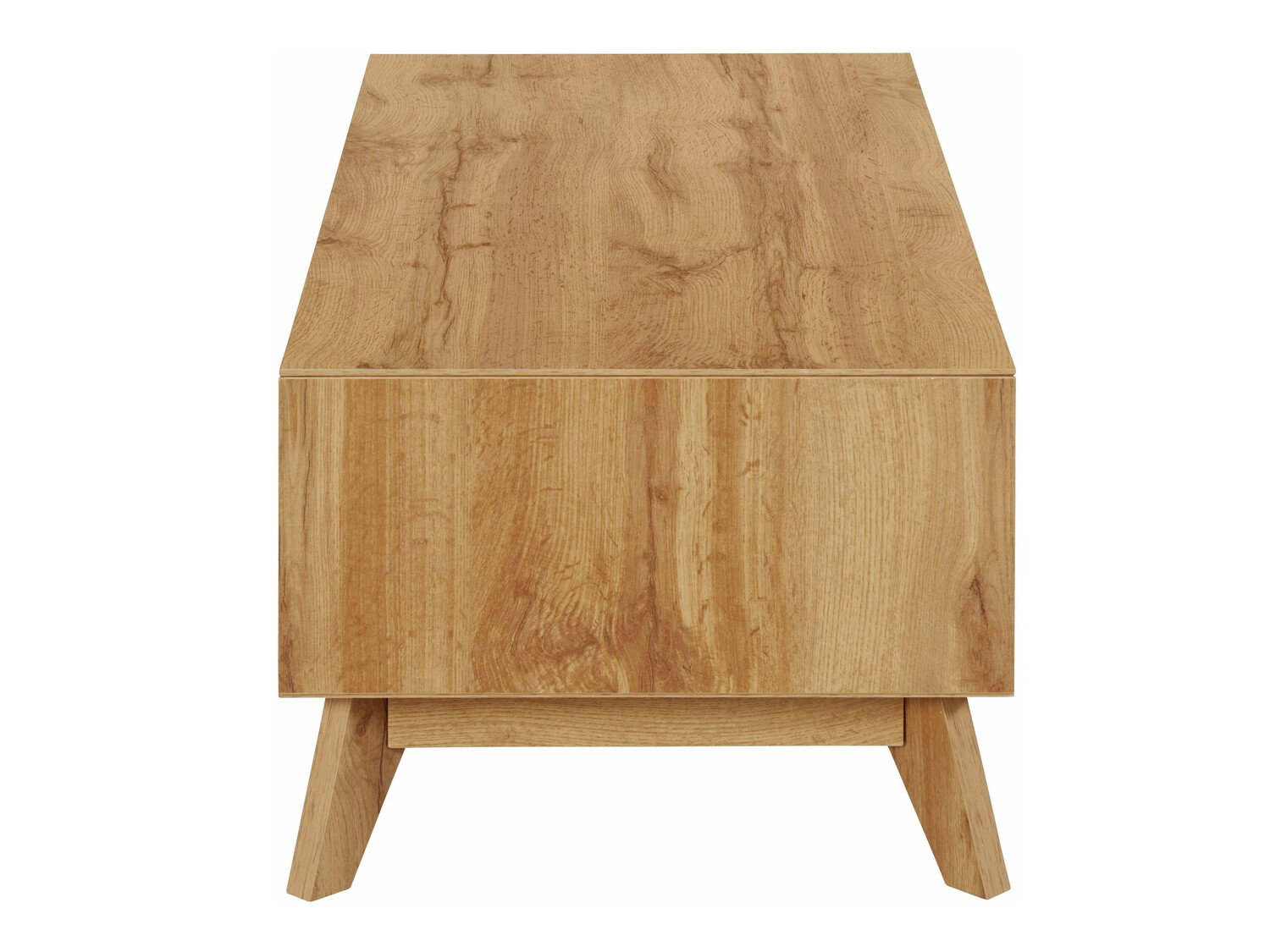 Klubska mizica Dorvou 103 (Bela + Hrast)