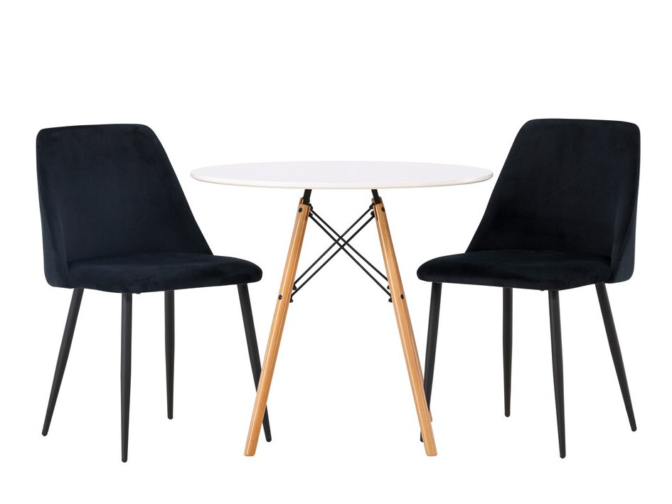 Jedilniški komplet Dallas 4245 (Črna)