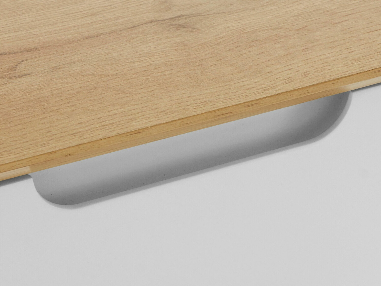 Omarica za čevlje Dorvou 104 (Bela + Hrast)