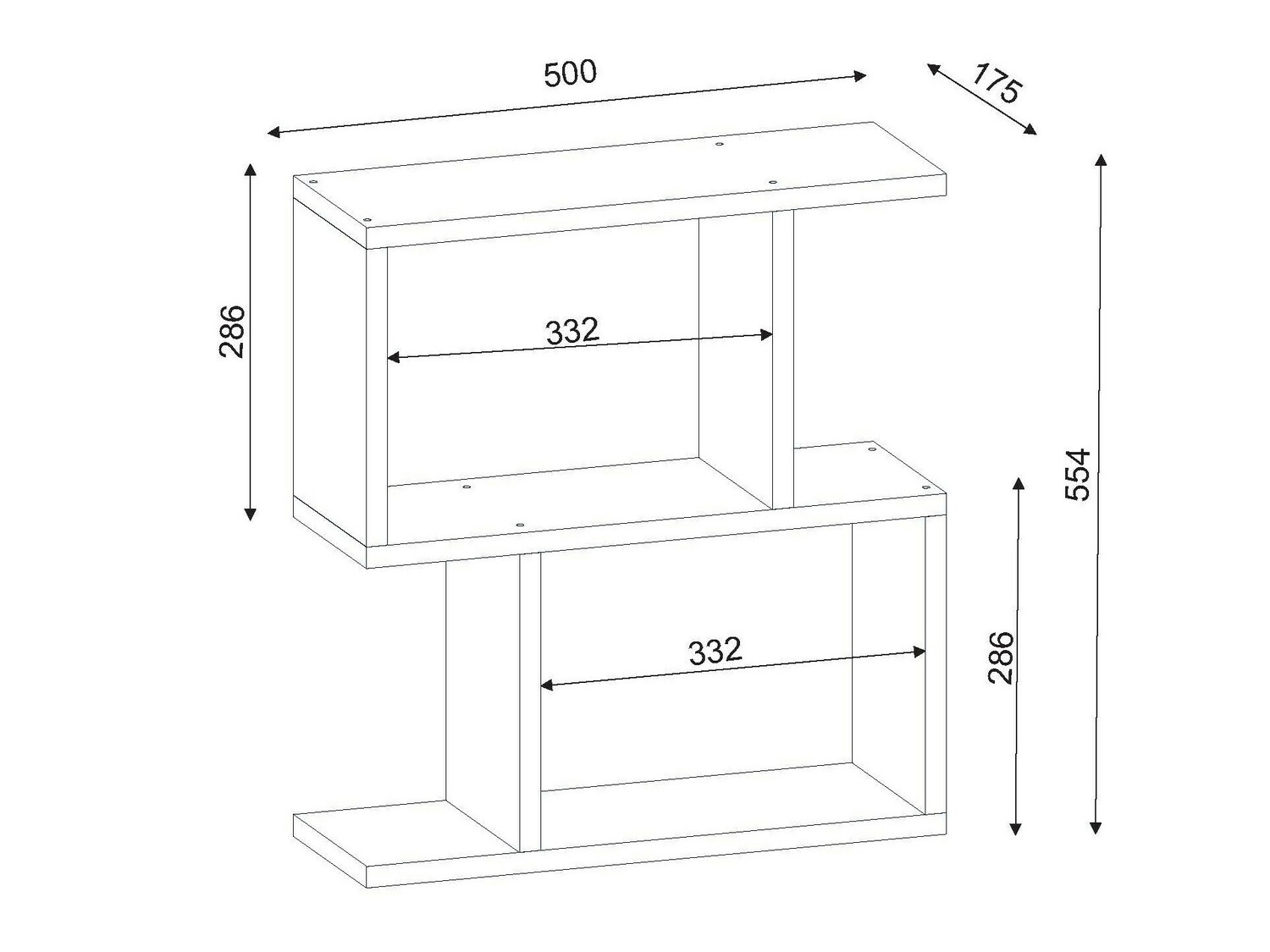 Stranska mizica Kailua 1368