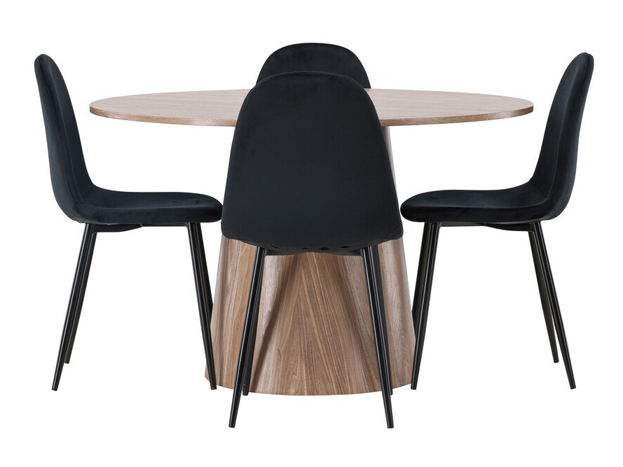 Jedilniški komplet Dallas 4246 (Rjava)