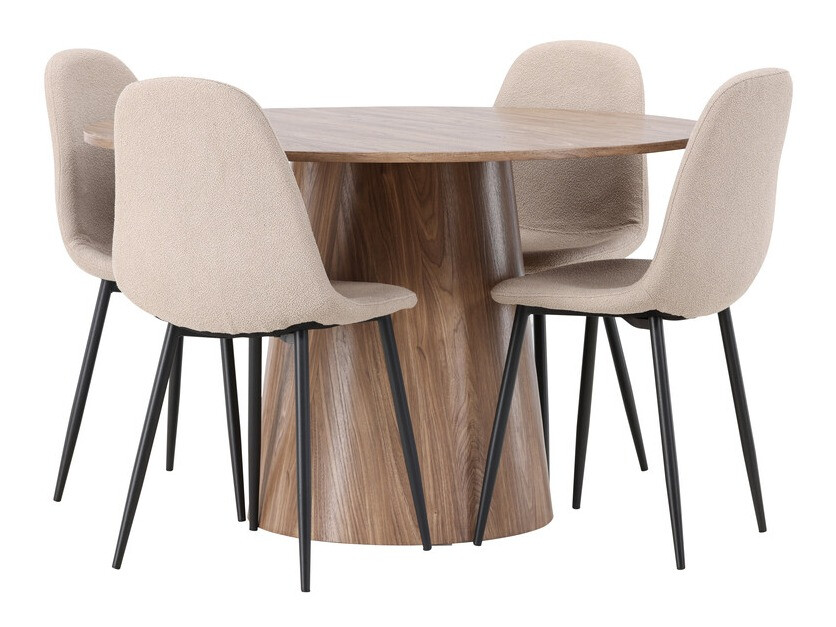 Jedilniški komplet Dallas 4247 (Rjava)