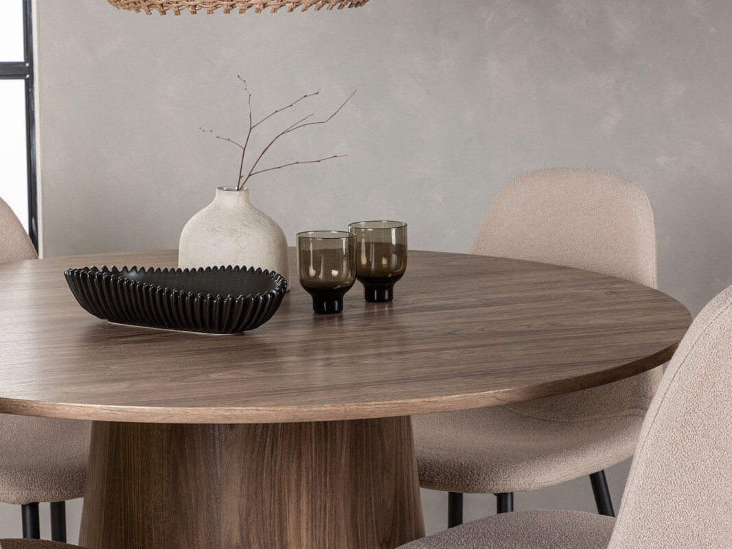 Jedilniški komplet Dallas 4247 (Rjava)