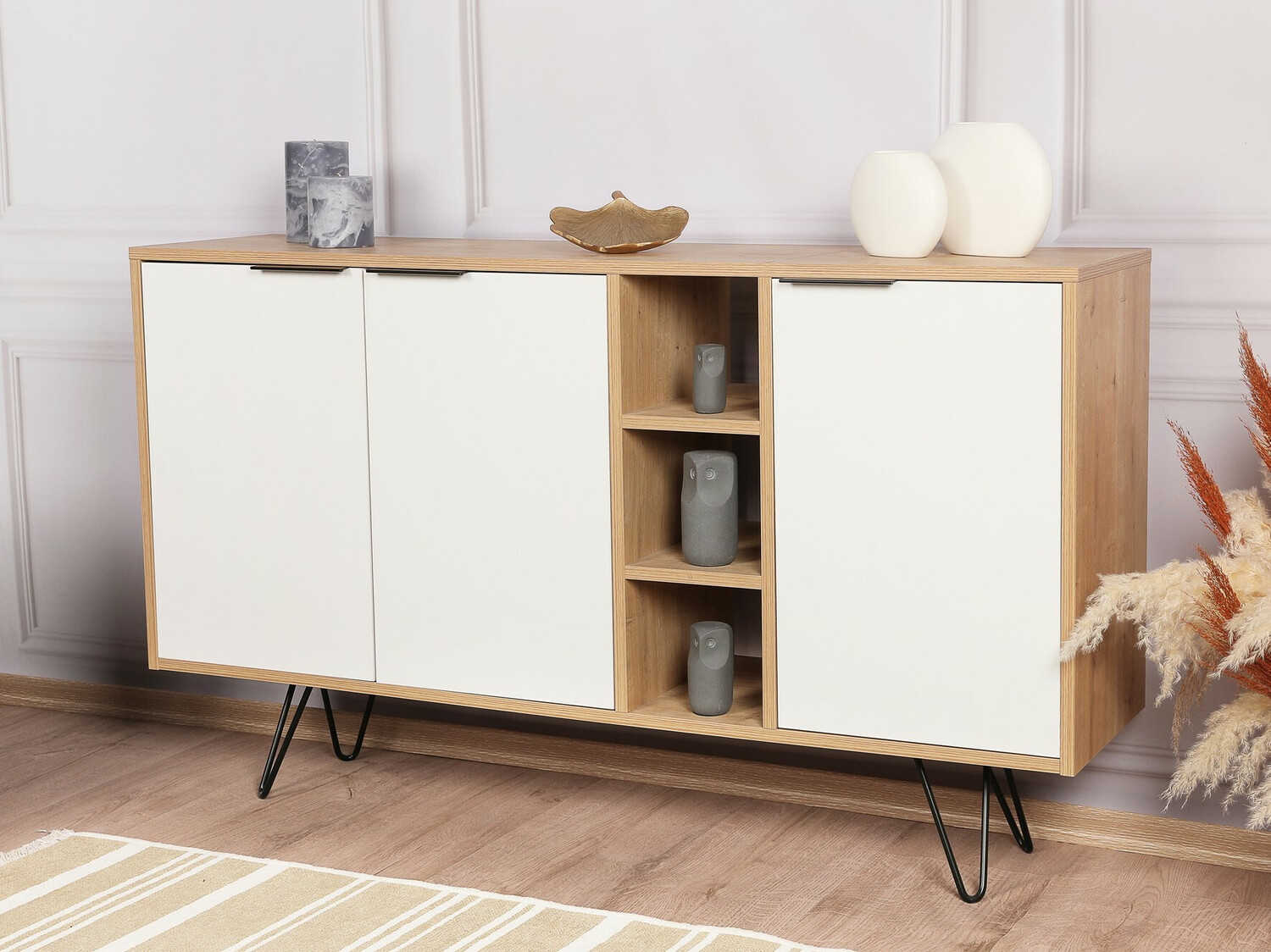 Omarica Kailua 1390 (Bela + Hrast)