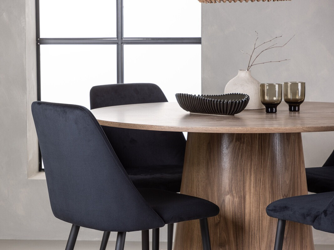 Jedilniški komplet Dallas 4248 (Rjava)