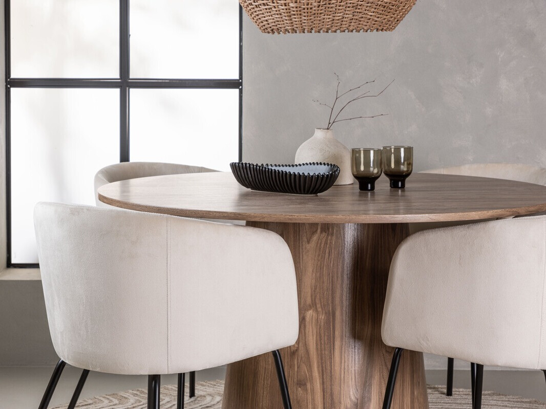 Jedilniški komplet Dallas 4249 (Rjava)