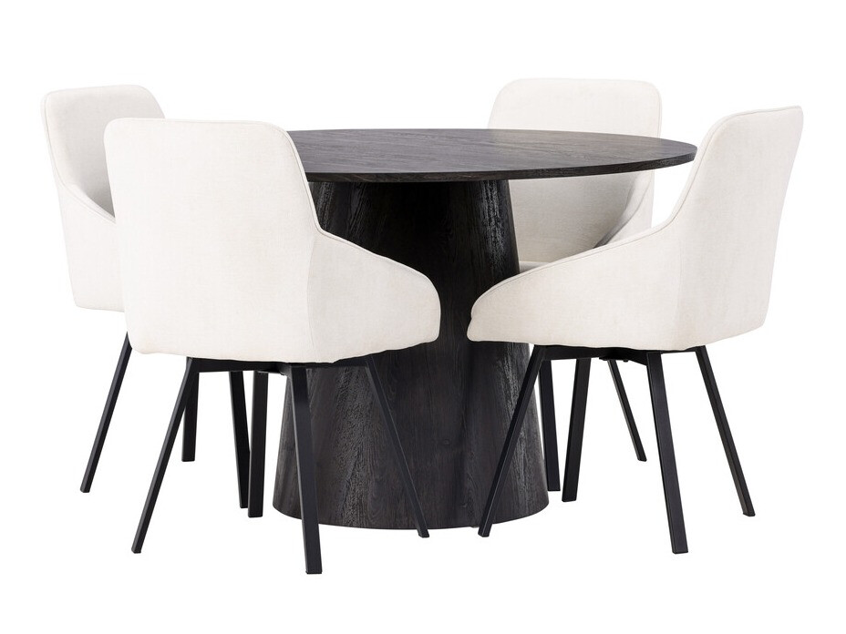 Jedilniški komplet Dallas 4251 (Temno rjava)