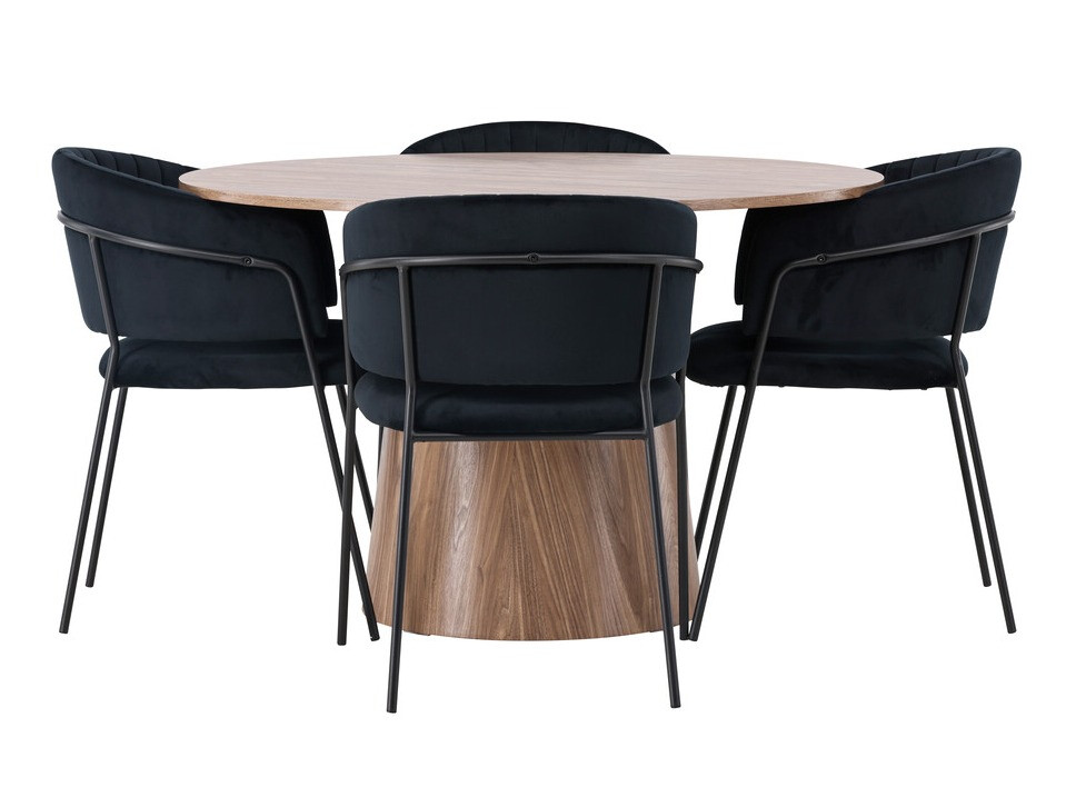 Jedilniški komplet Dallas 4254 (Rjava)