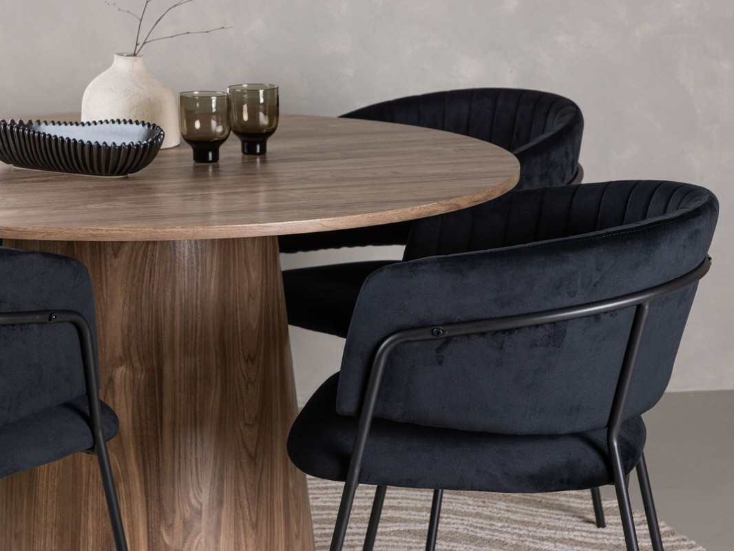 Jedilniški komplet Dallas 4254 (Rjava)