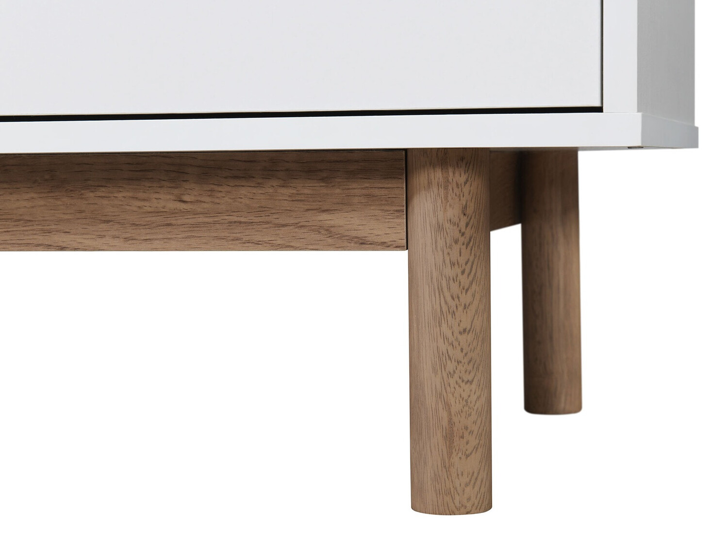 Komoda Nolcalu 100 (Bela + Hrast)