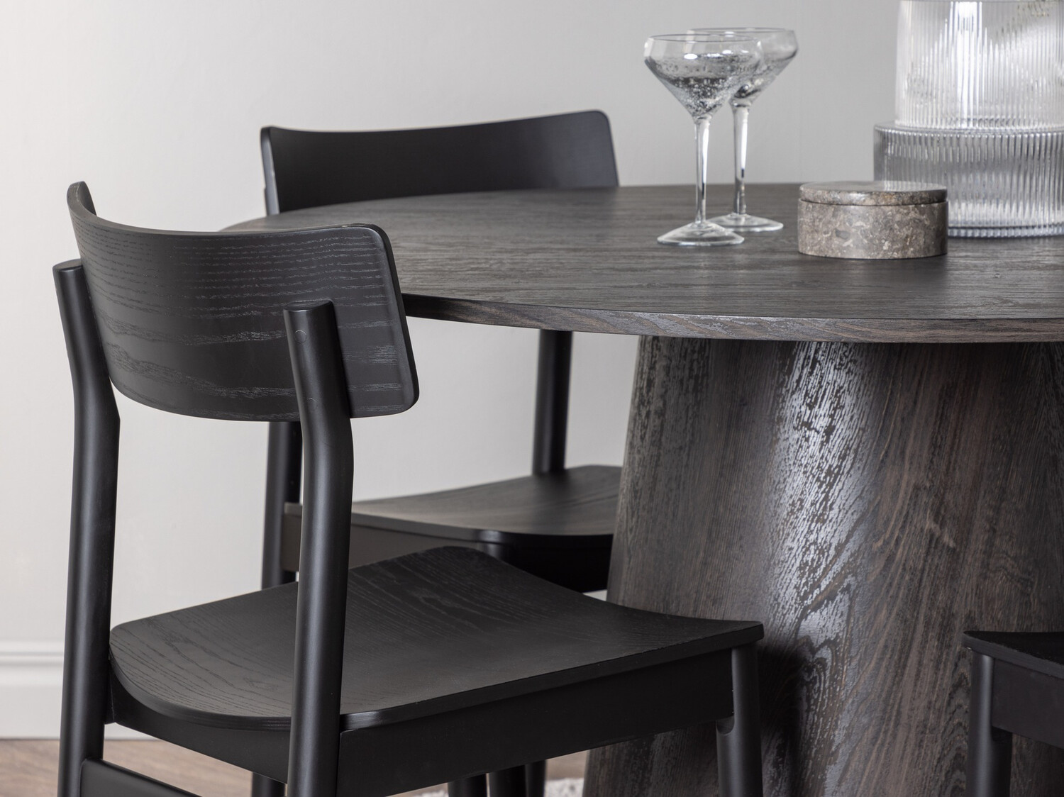 Jedilniški komplet Dallas 4256 (Temno rjava)