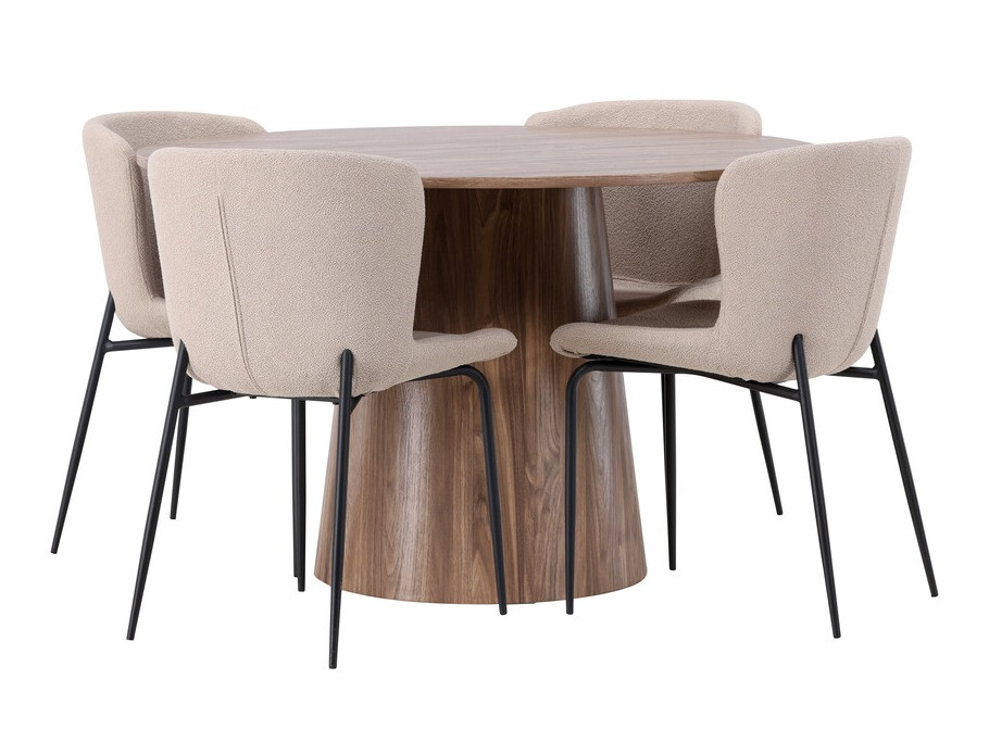 Jedilniški komplet Dallas 4257 (Rjava)