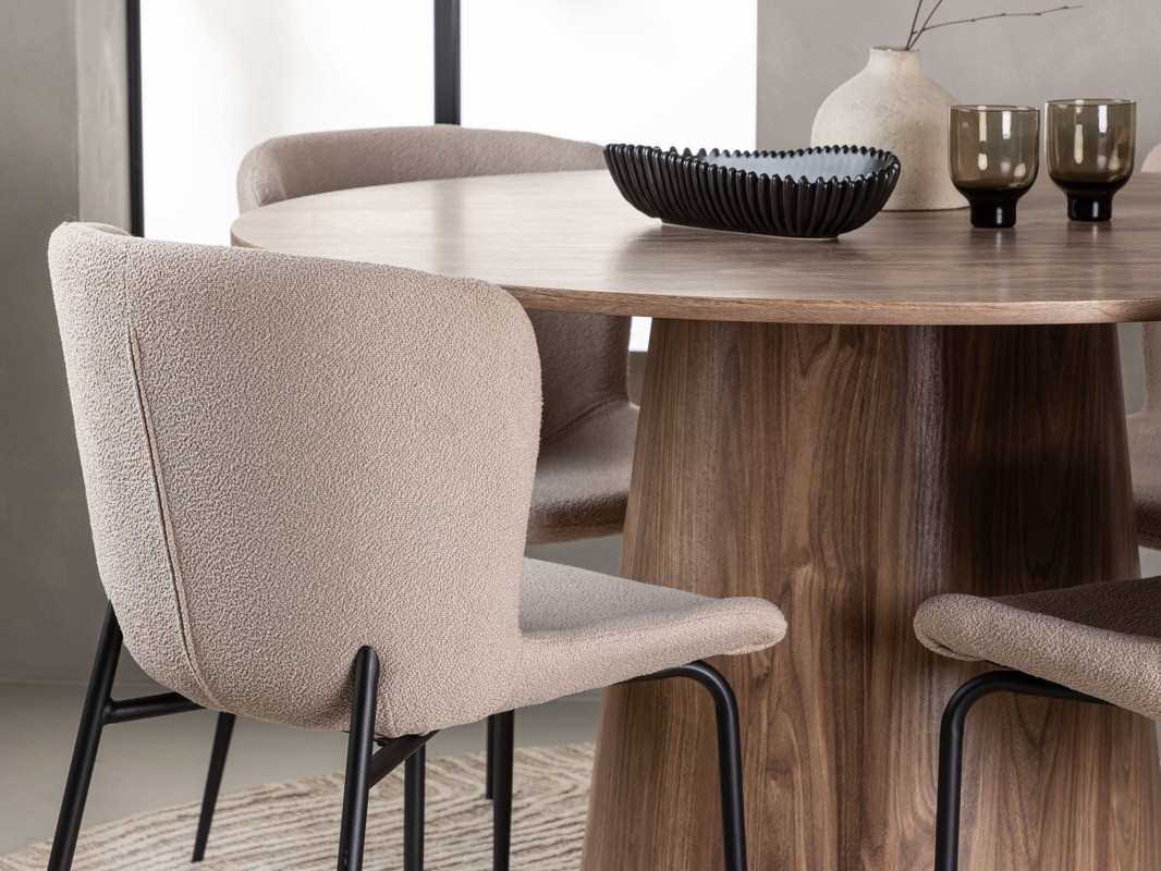 Jedilniški komplet Dallas 4257 (Rjava)