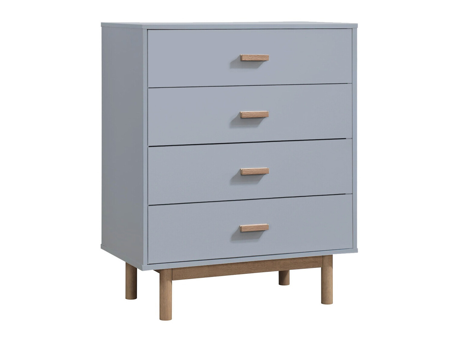 Komoda Nolcalu 103 (Siva + Hrast)