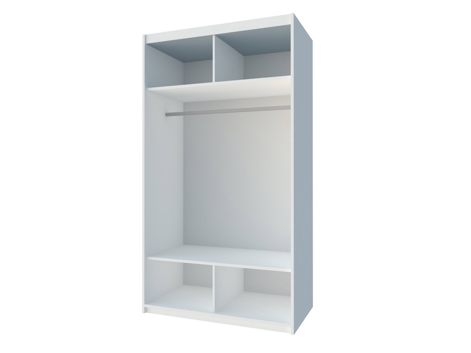 Garderobna omara Honolulu 195 (Bela)