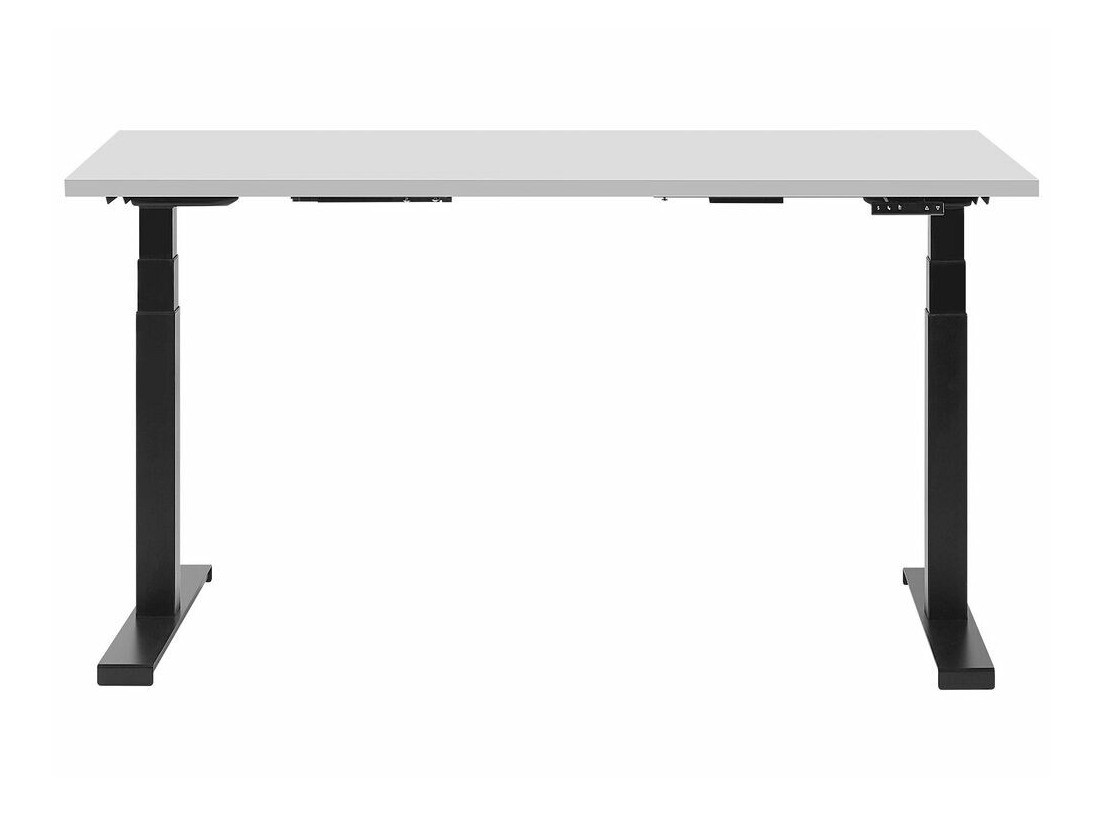 Dvižna pisalna miza Berwyn 159 (Siva + Črna)