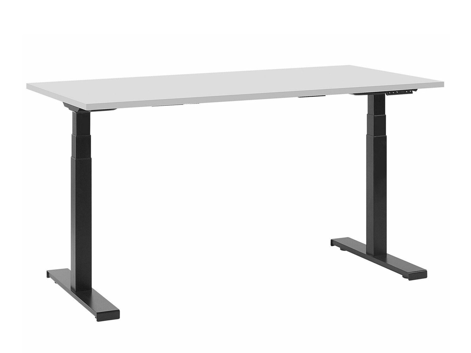 Dvižna pisalna miza Berwyn 159 (Siva + Črna)