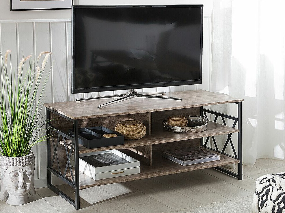 TV-omarica Berwyn 164 (Črna + Taupe)