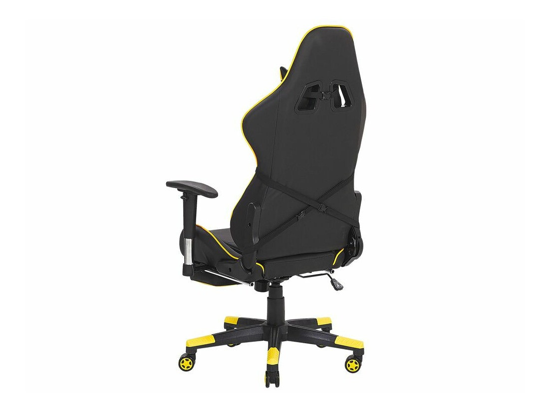Gaming stol Berwyn 183 (Črna + Rumena)