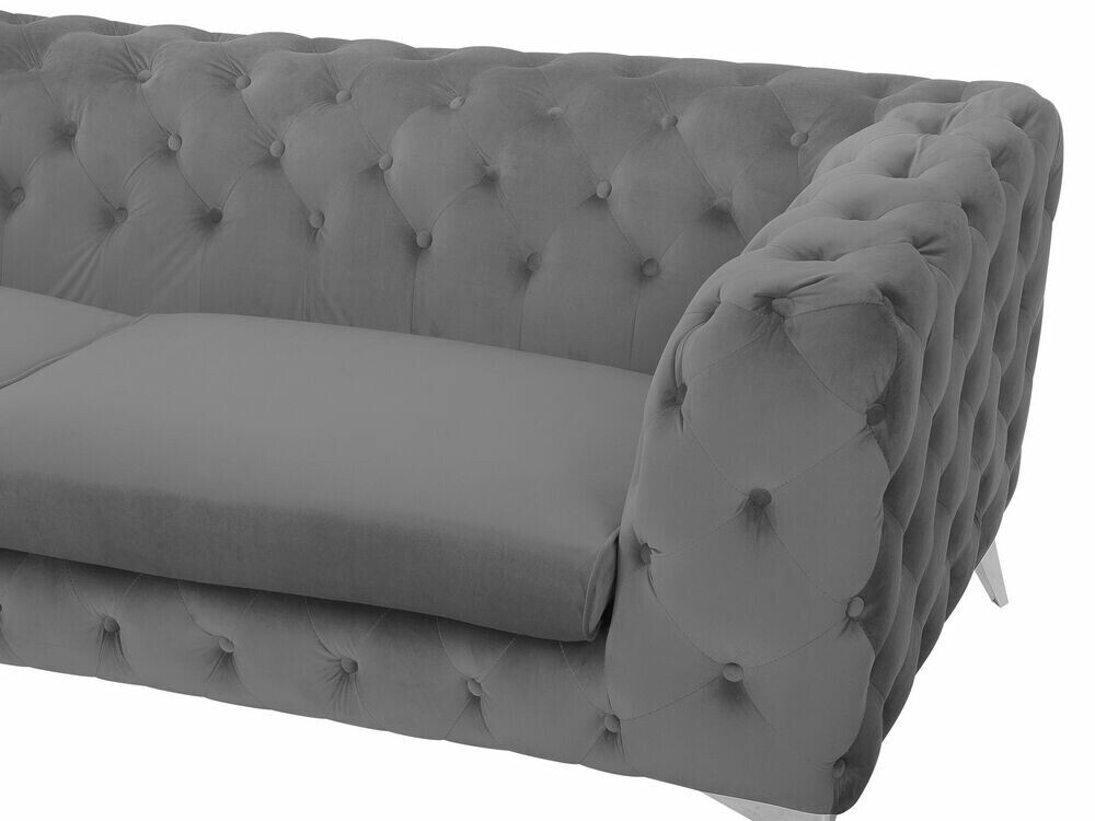 Kavč chesterfield Berwyn 185 (Siva)