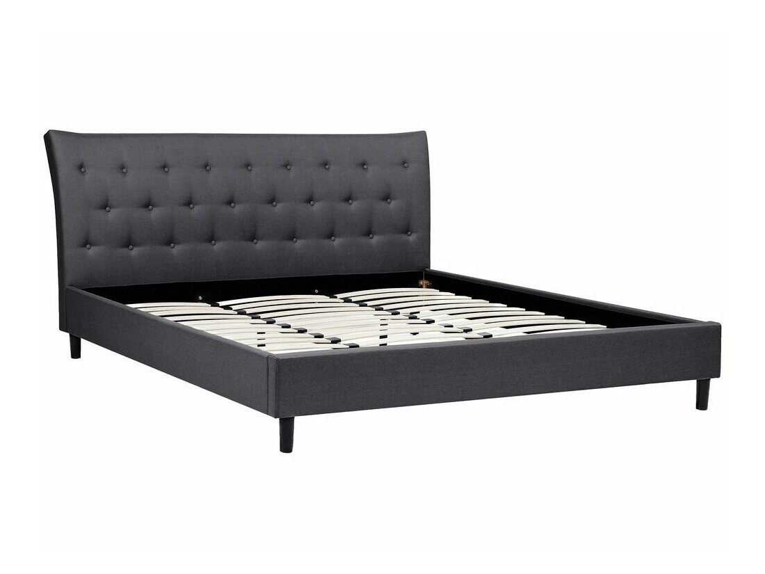 Postelja Berwyn 194 (Temno siva)