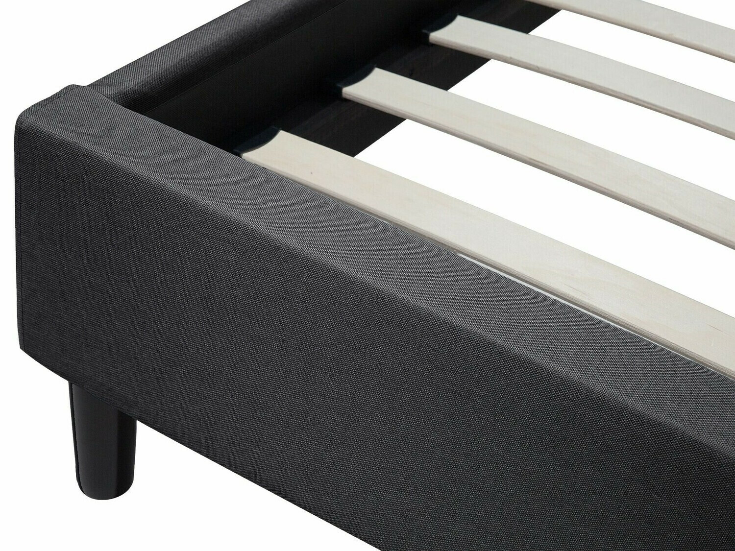 Postelja Berwyn 194 (Temno siva)