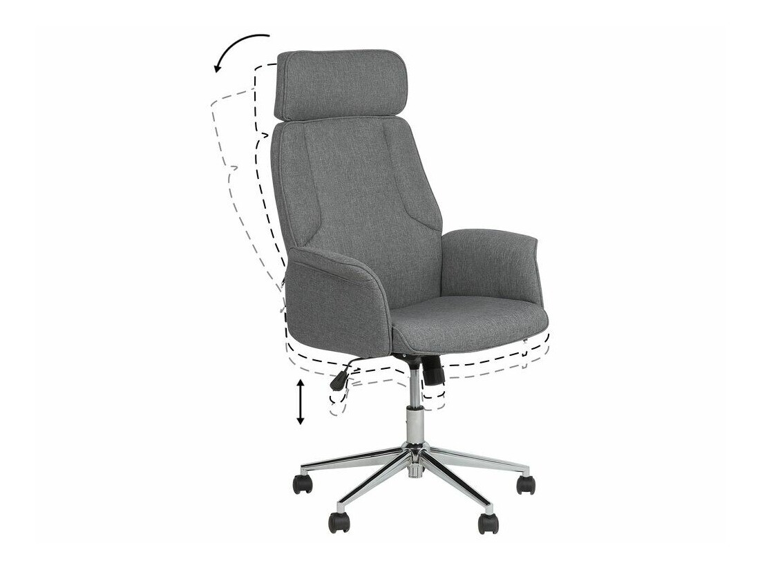 Pisarniški stol Berwyn 217 (Siva)