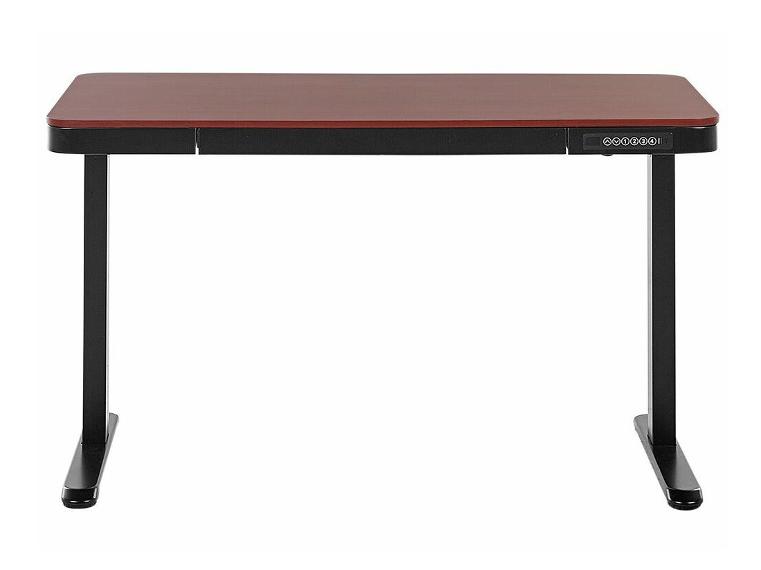 Dvižna pisalna miza Berwyn 224 (Črna + Temen les)