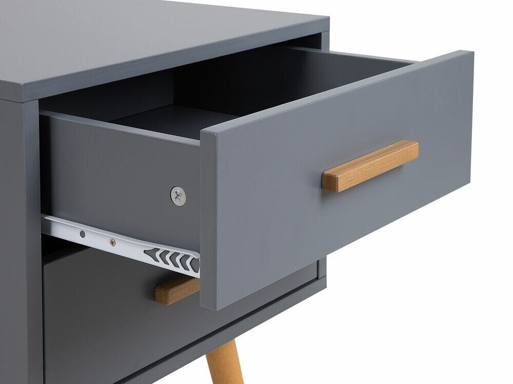 Nočna omarica Berwyn 281 (Siva + Svetel les)