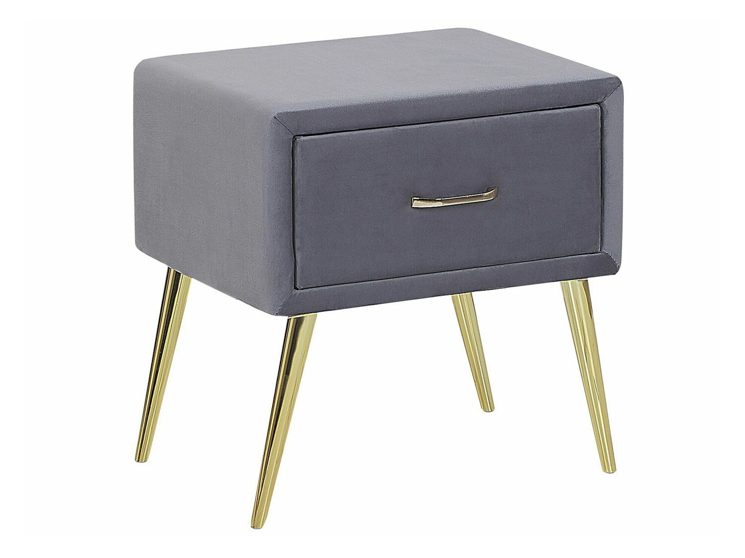 Nočna omarica Berwyn 325 (Siva + Zlata)