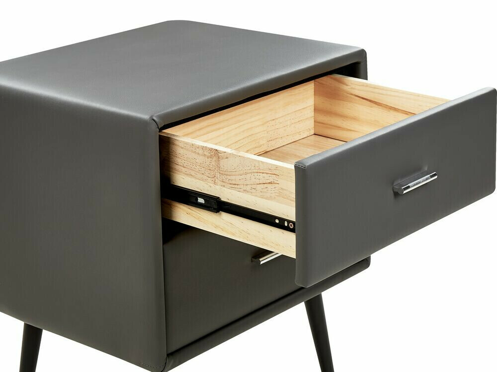 Nočna omarica Berwyn 337 (Siva + Črna)