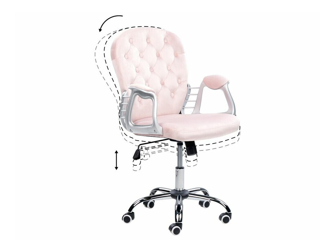 Pisarniški stol Berwyn 336 (Roza)