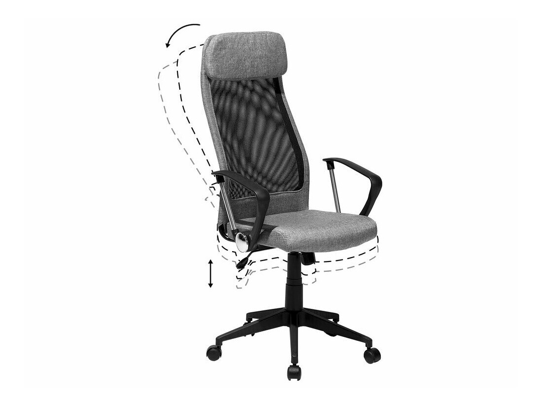 Pisarniški stol Berwyn 346 (Siva)