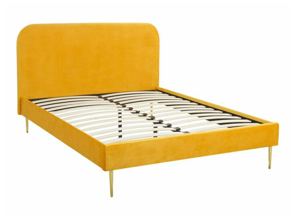 Postelja Berwyn 328 (Rumena + Zlata)