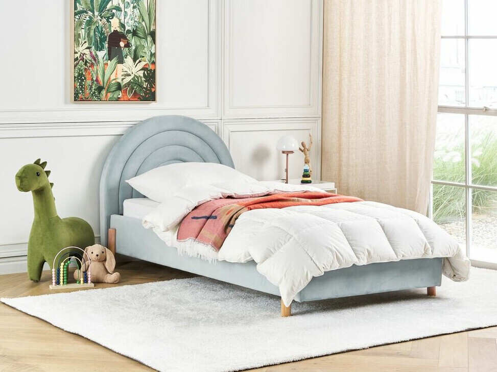 Postelja Berwyn 378 (Svetlo modra)