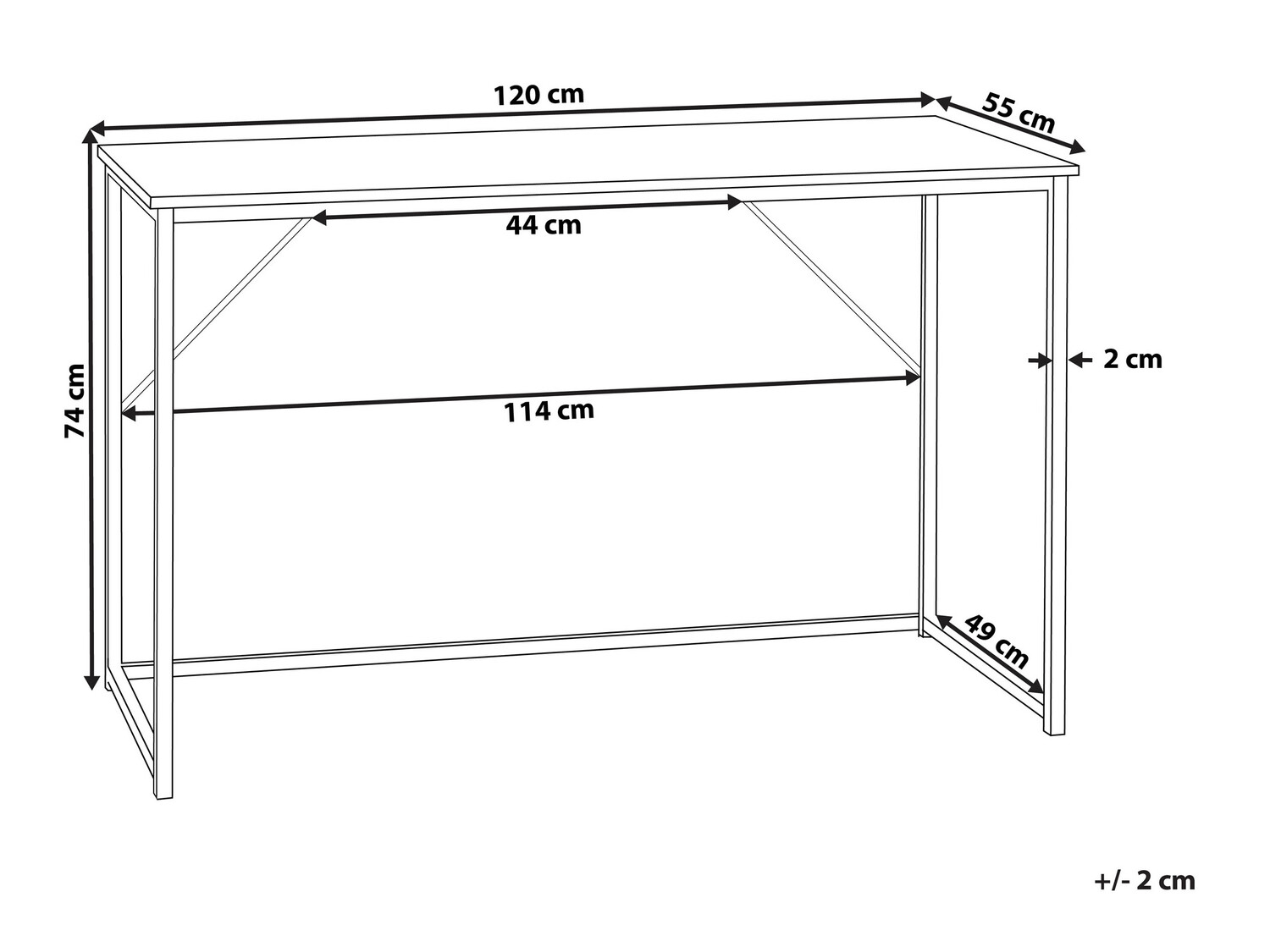 Pisalna miza Berwyn 419