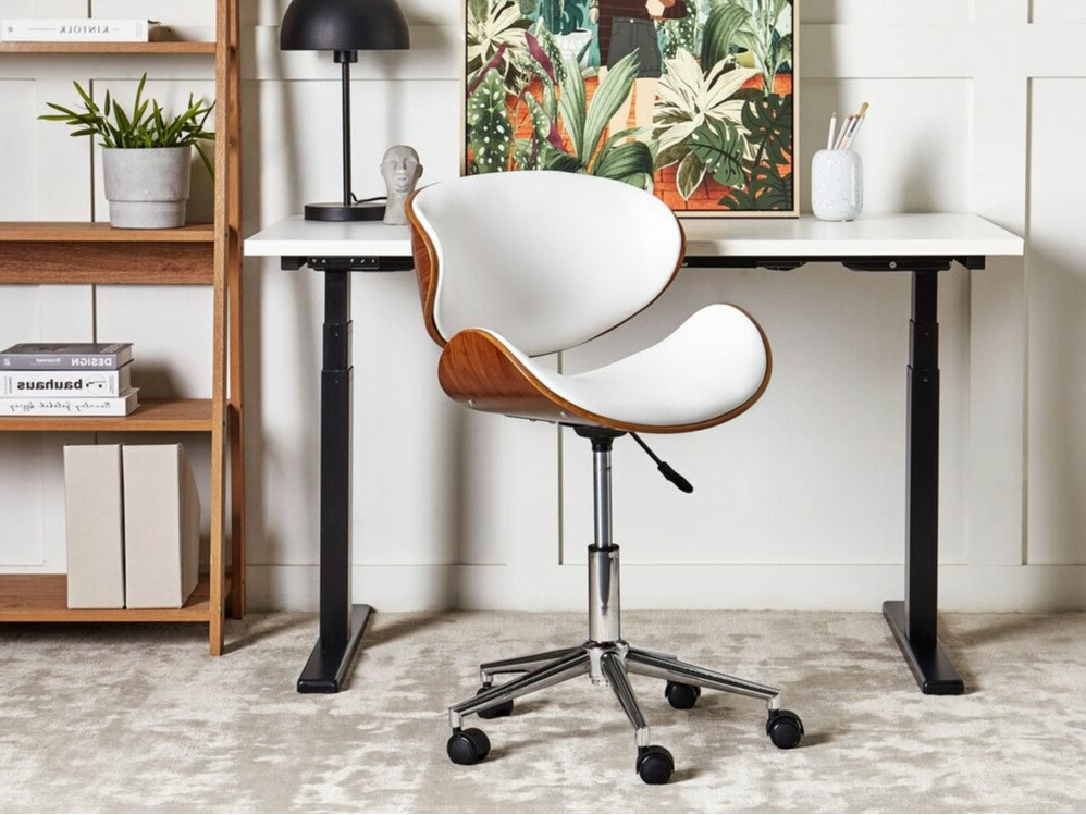 Pisarniški stol Berwyn 409 (Bela + Temen les)