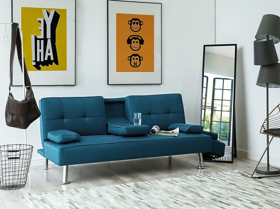 Raztegljiv kavč Berwyn 417 (Modra)